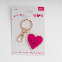 Keychain - Heart Face