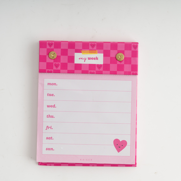 Memo Pad Small - Heart Check