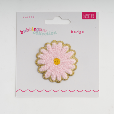 Badge Single Pack - Pink Daisy