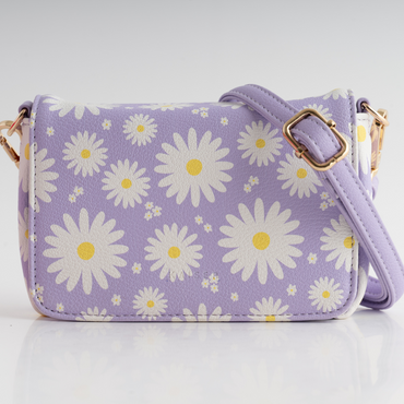 Mini Side Bag - Lilac Daisy