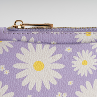 Card Pouch - Lilac Daisy