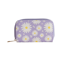 Sml Zip Purse - Lilac Daisy