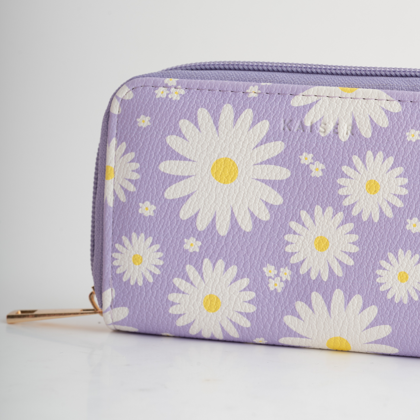 Sml Zip Purse - Lilac Daisy