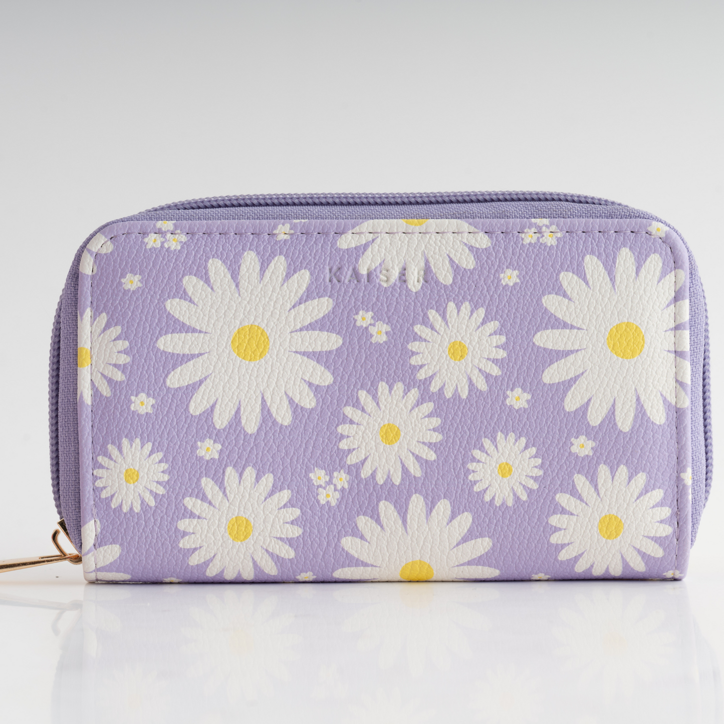 Sml Zip Purse - Lilac Daisy