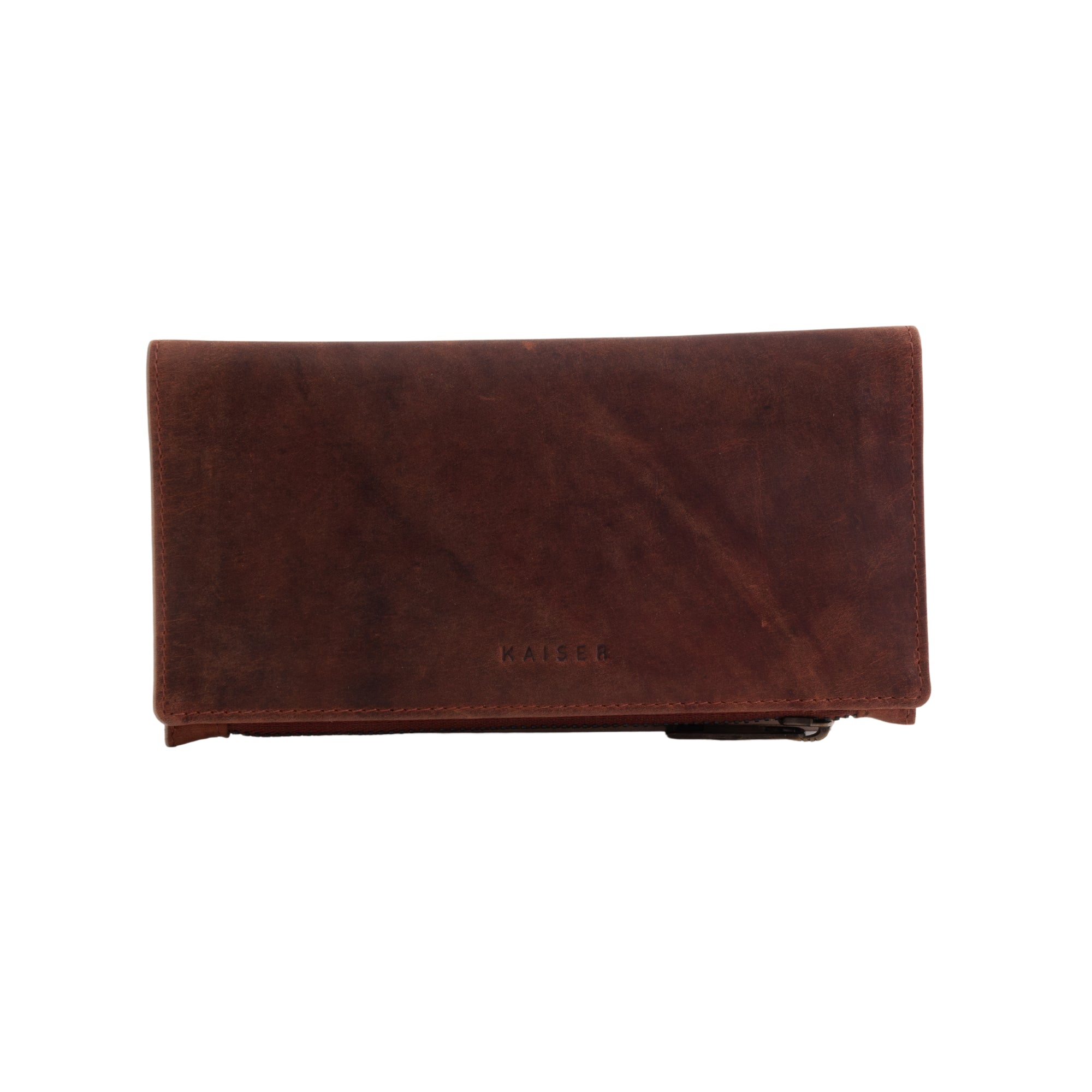 Leather Purse - Cognac