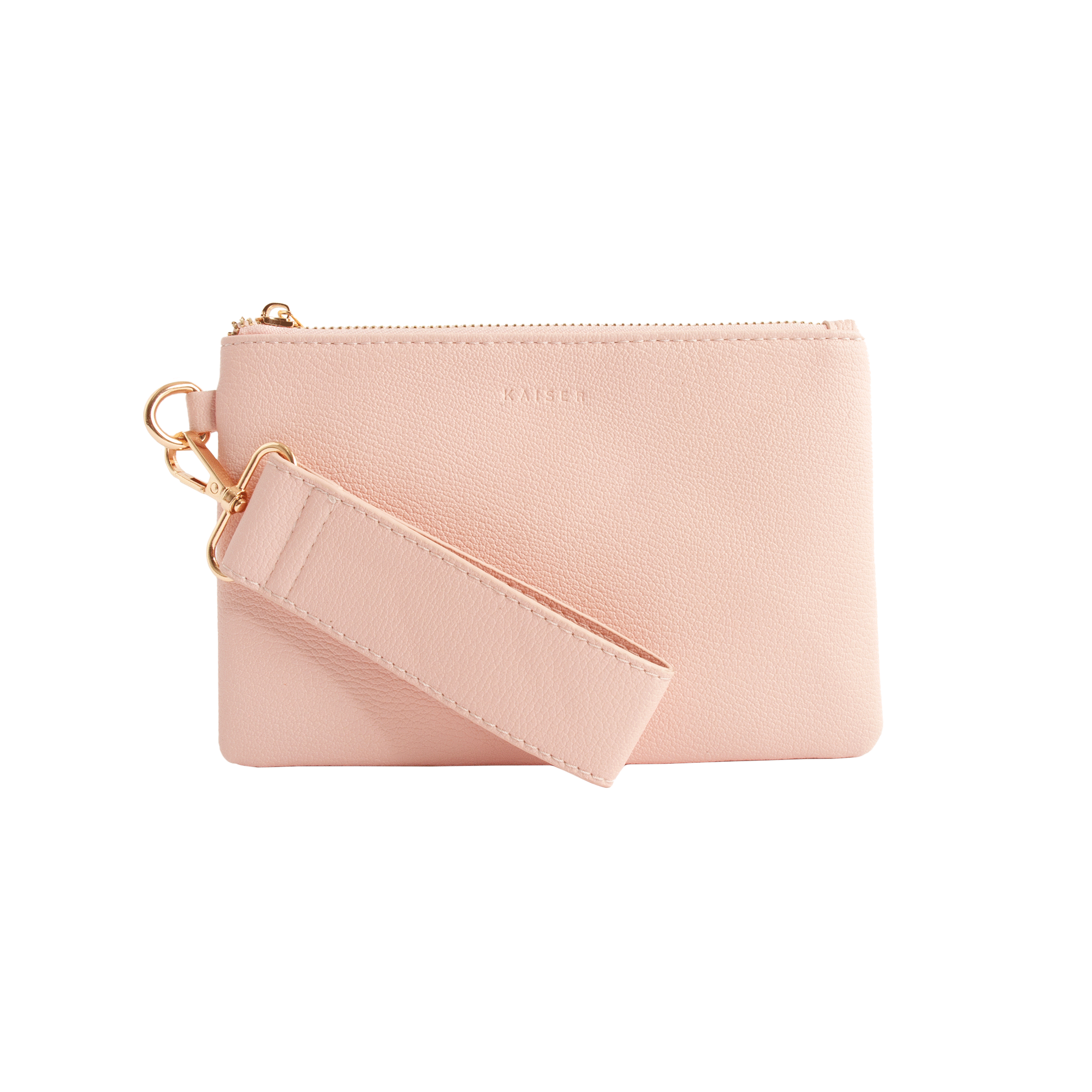 Clutch with Strap - PASTEL PINK