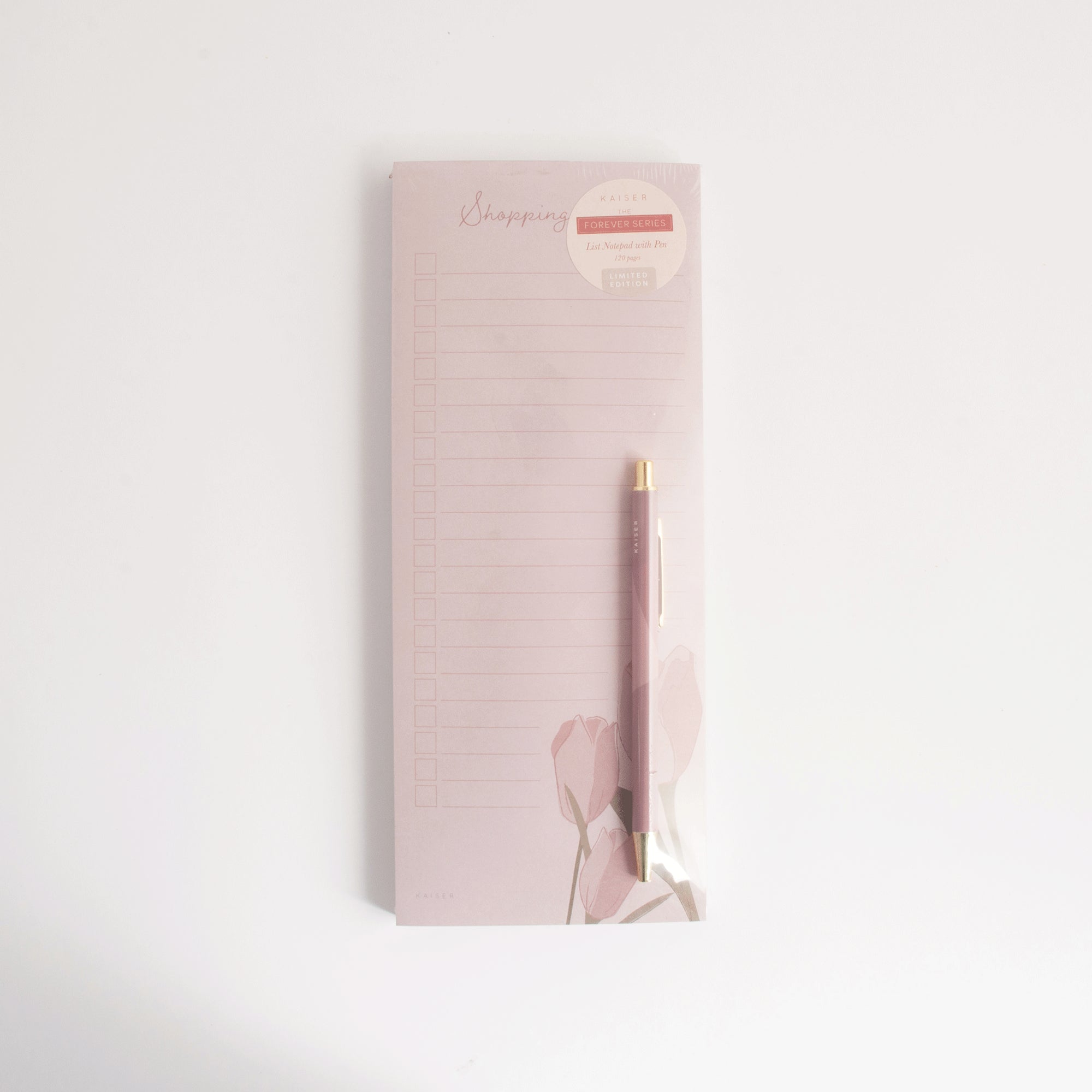 List Notepad with Pen - TULIP