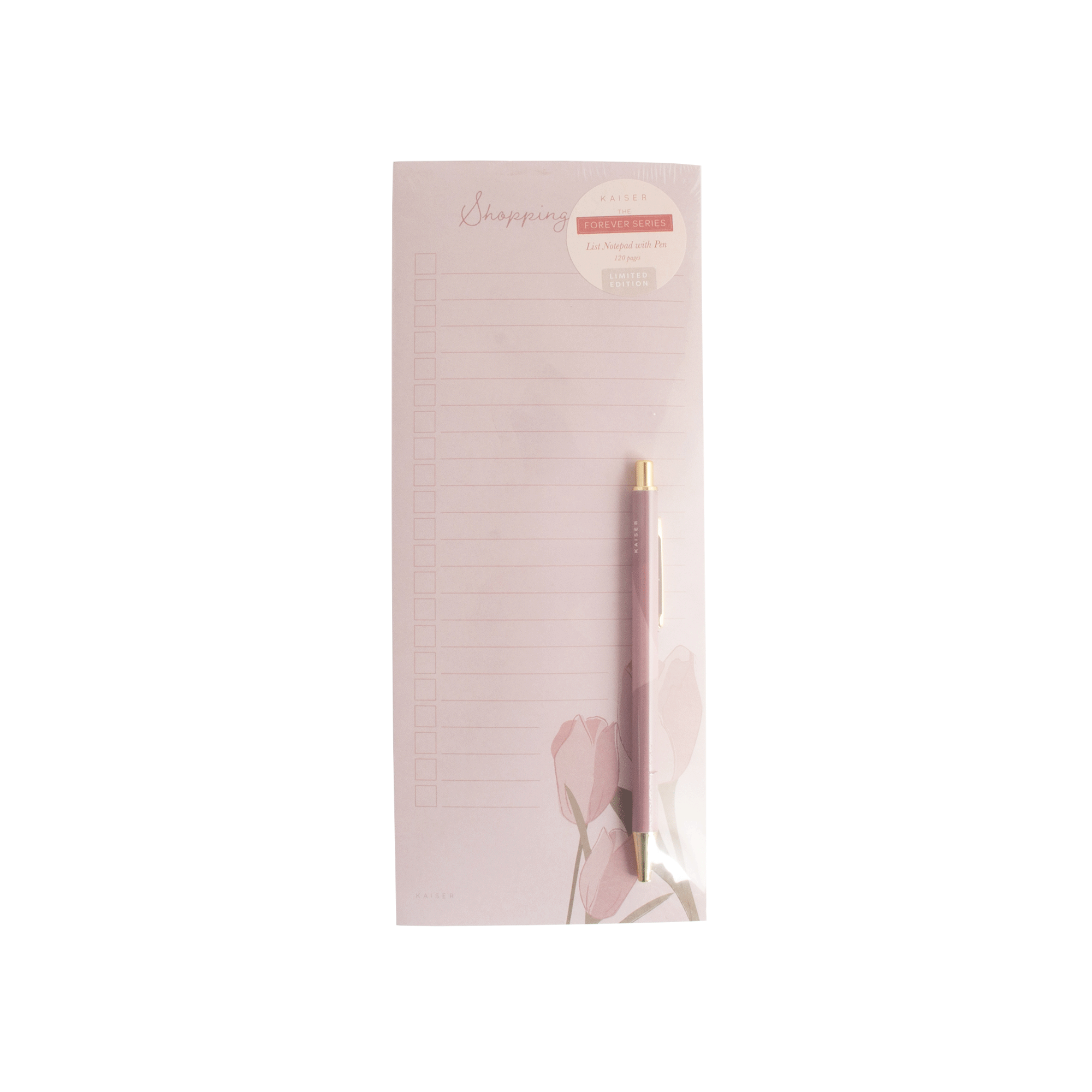 List Notepad with Pen - TULIP