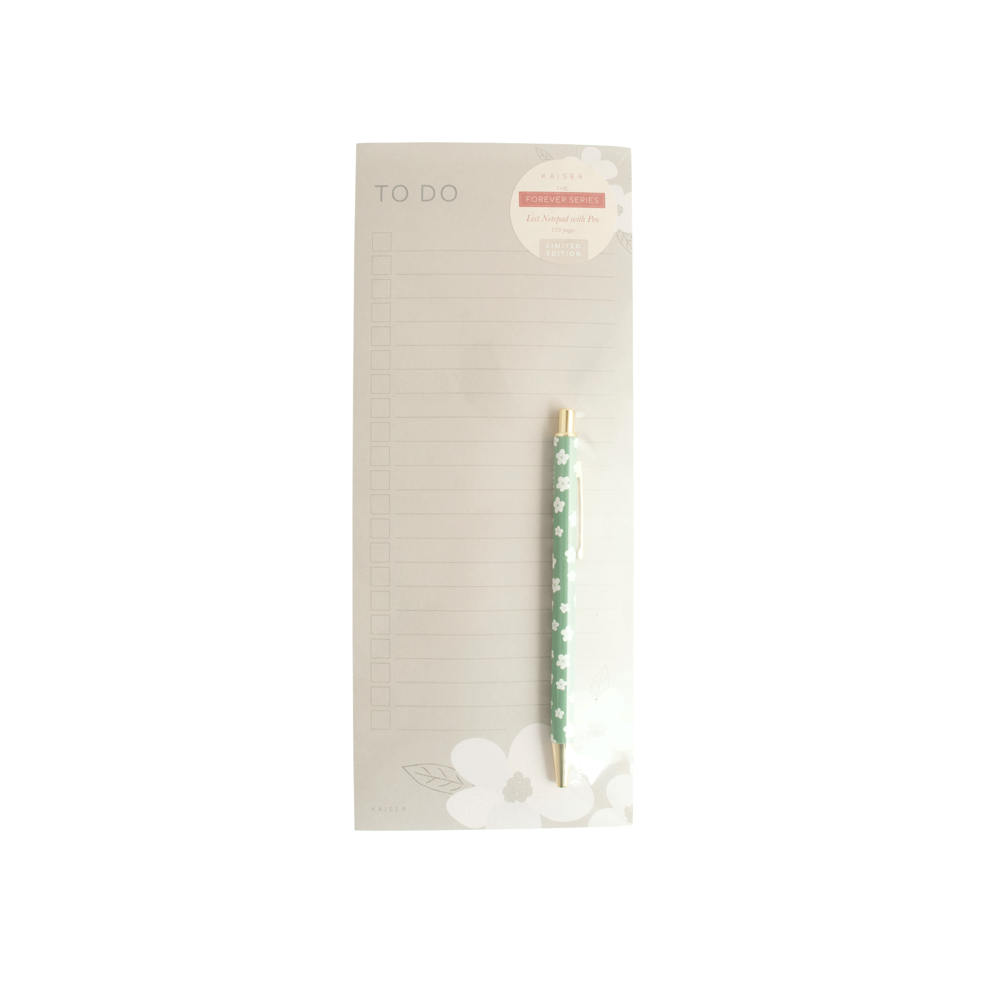 List Notepad with Pen - BLOSSOM