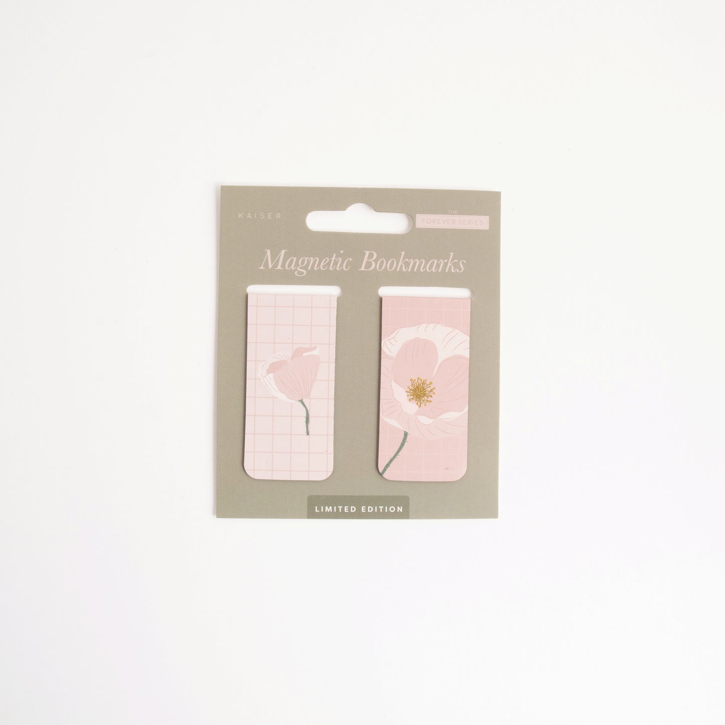 Magnetic Bookmark - PINK POSY