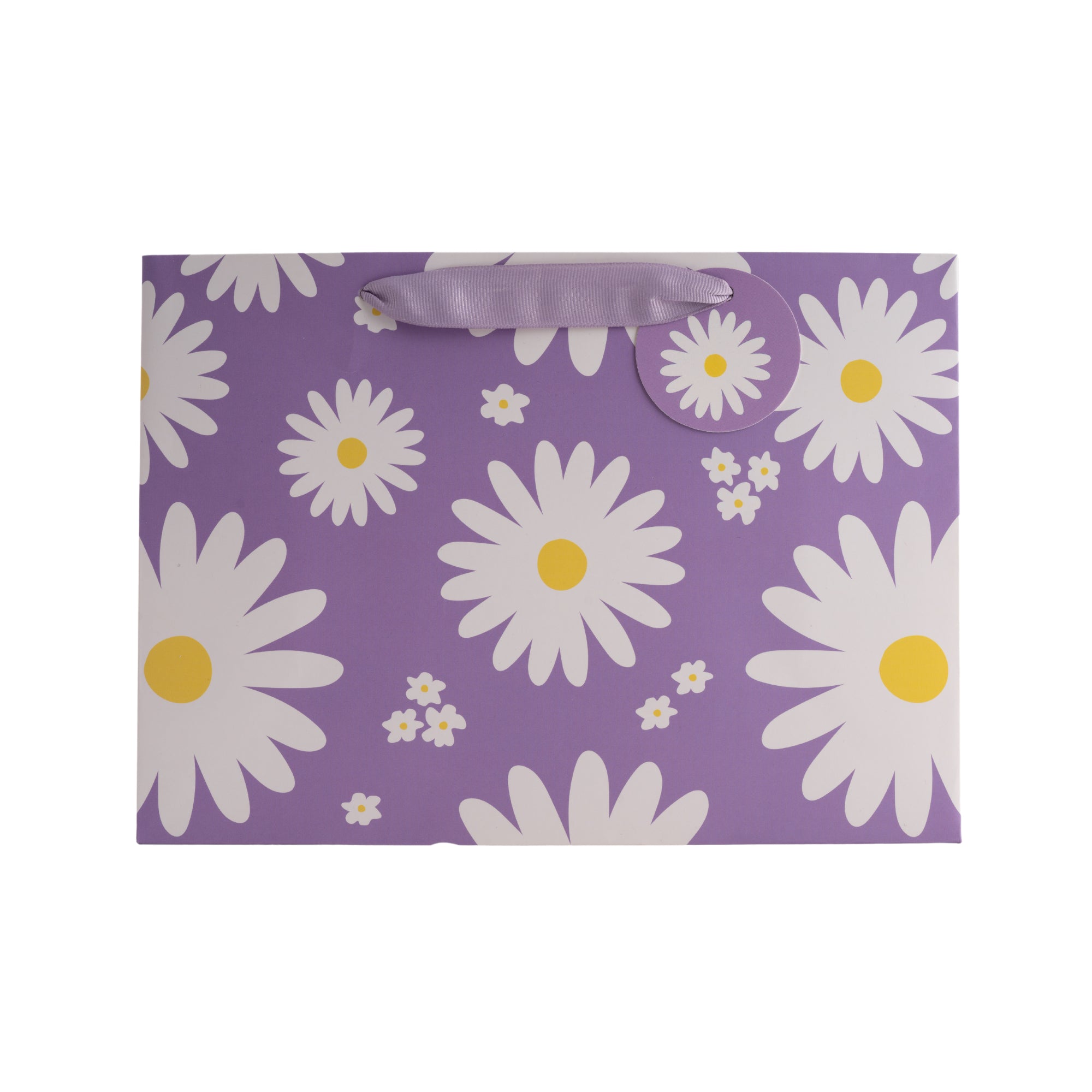 Medium Gift Bag - Lilac Daisy