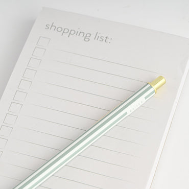 List Notepad with Pen - Budgie