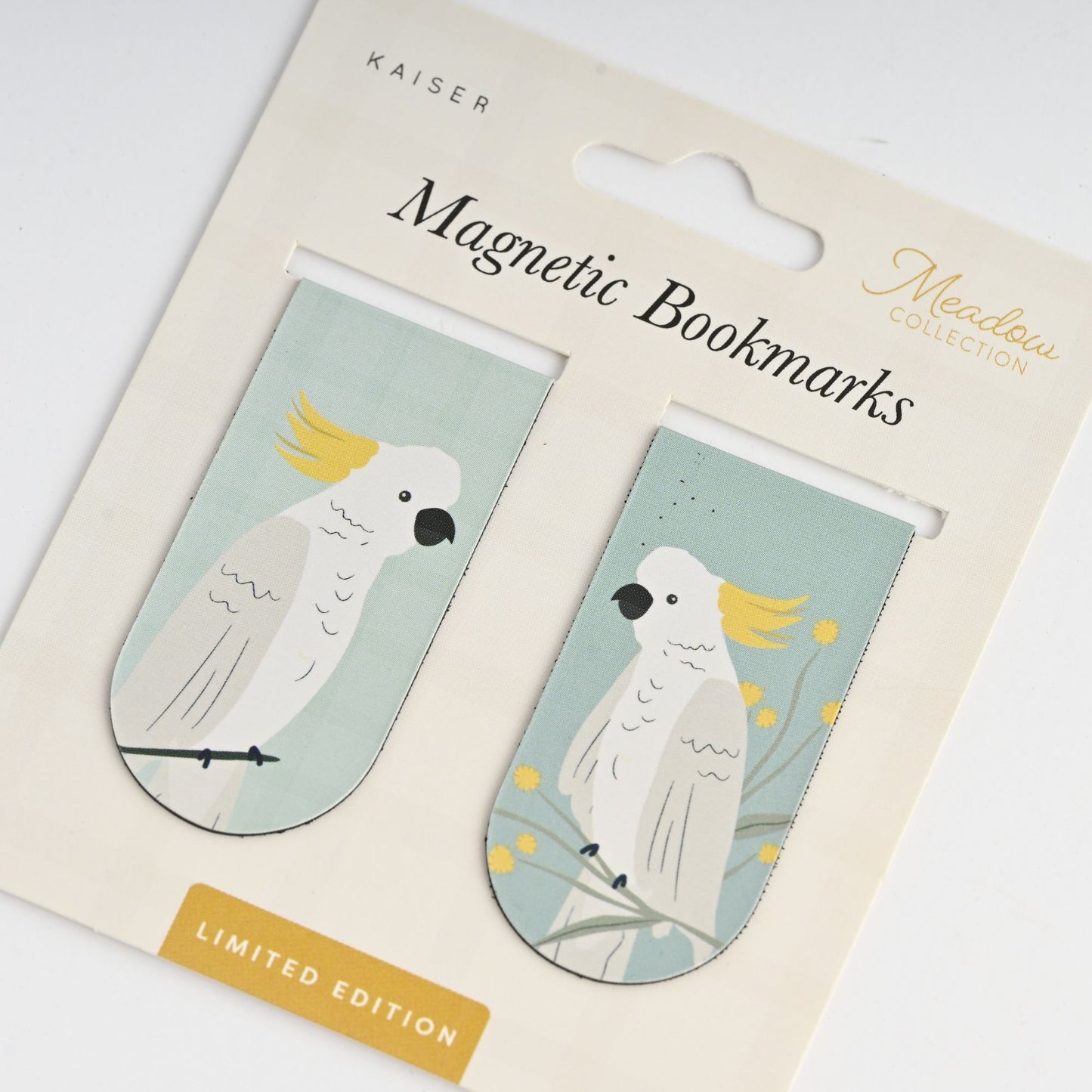 Magnetic Bookmark - Cockatoo Friends