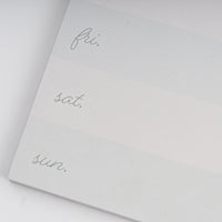 Square Checklist Notepad - Cockatoo