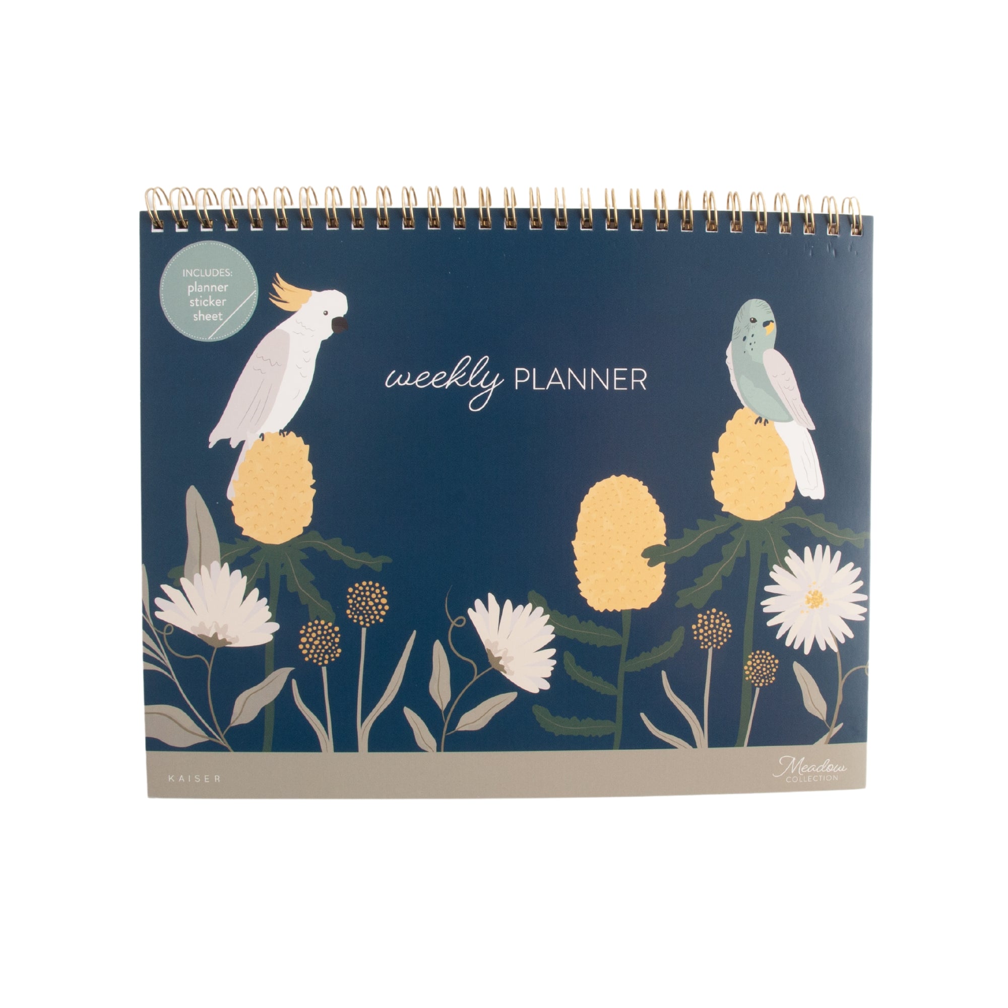 Weekly Planner - Blooms & Birds