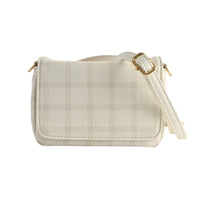 Mini Side Bag - Oatmeal Gingham