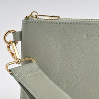 Clutch with Strap - Olive