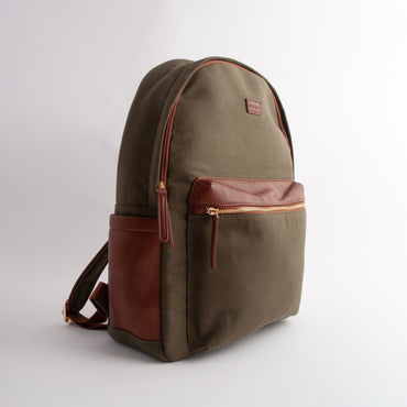 Kaiser Canvas Backpack - KHAKI