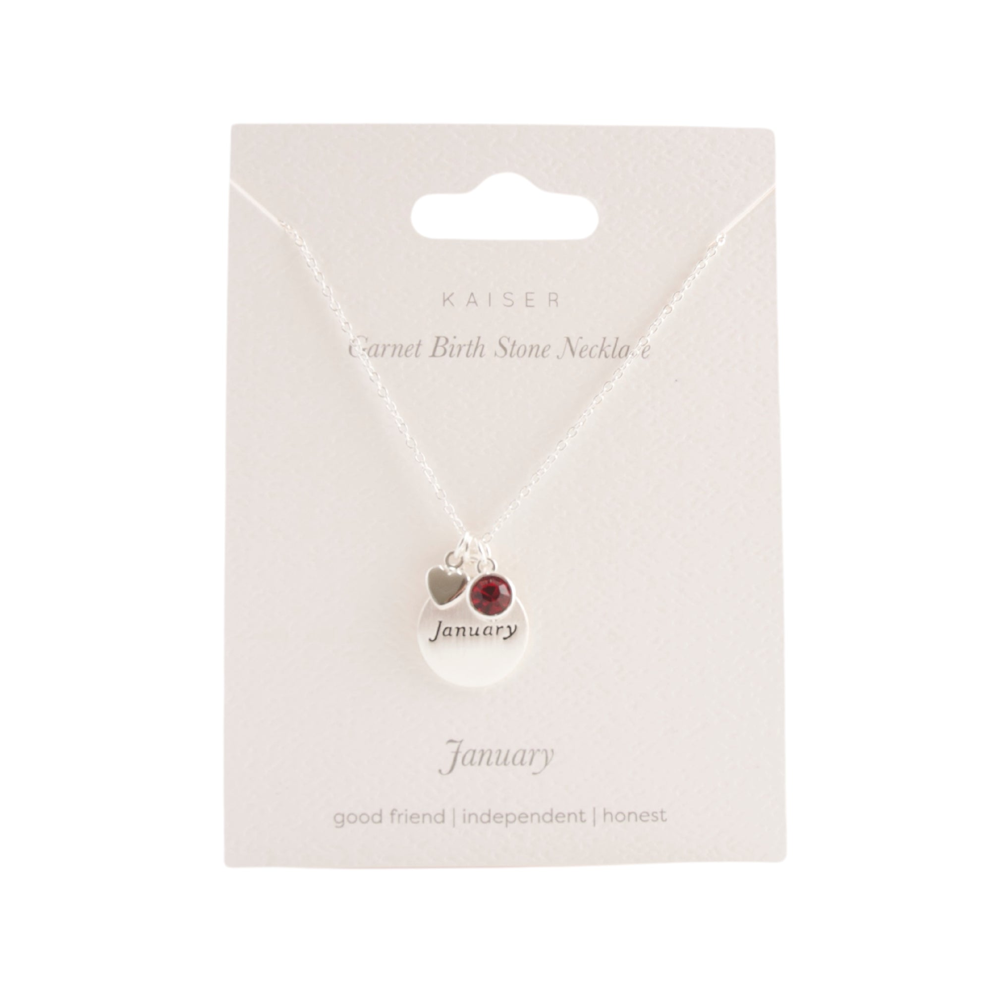 Birth Month Necklace - JANUARY