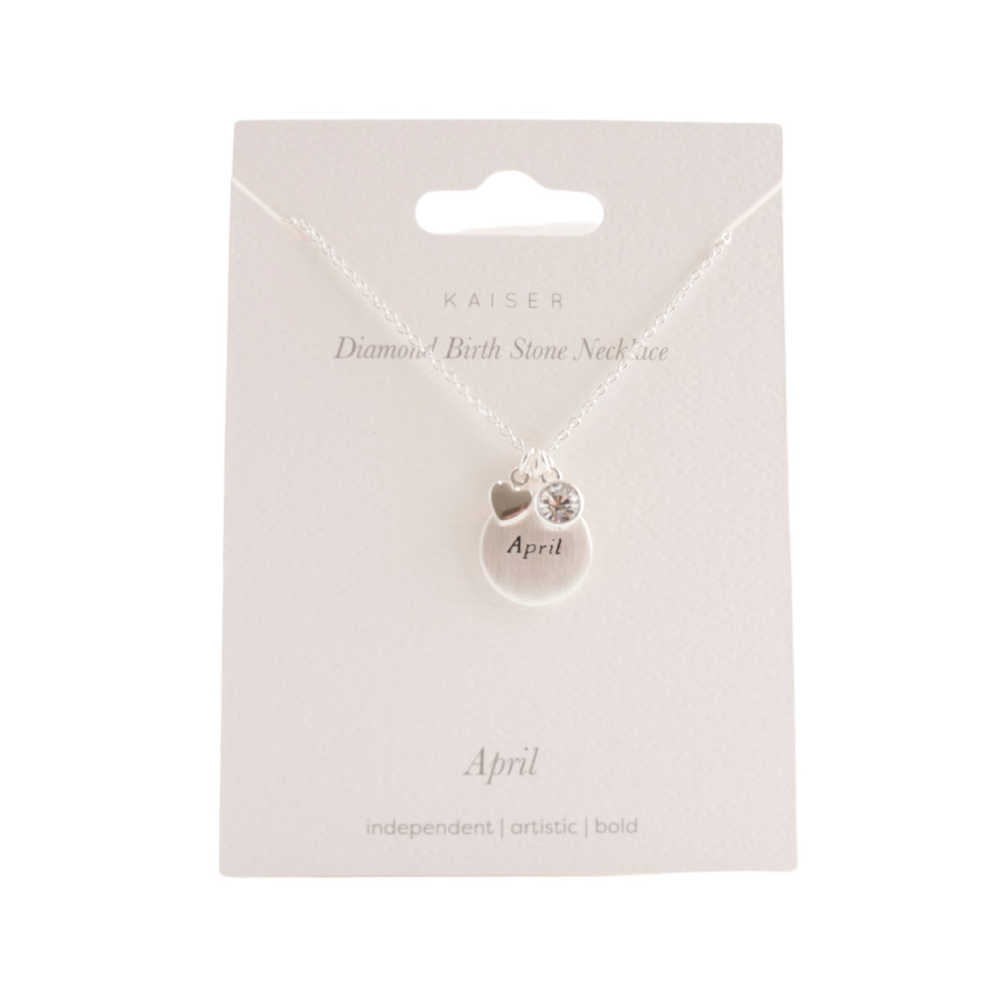 Birth Month Necklace - APRIL