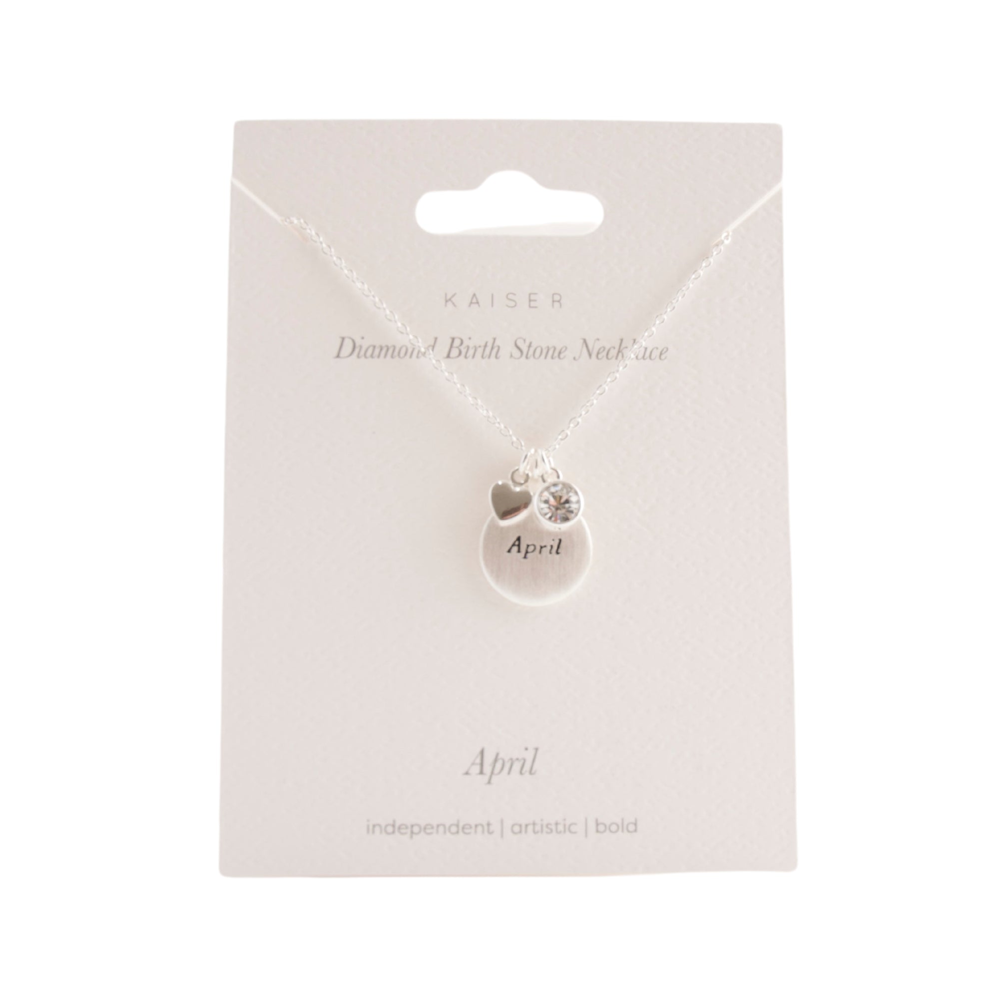 Birth Month Necklace - APRIL