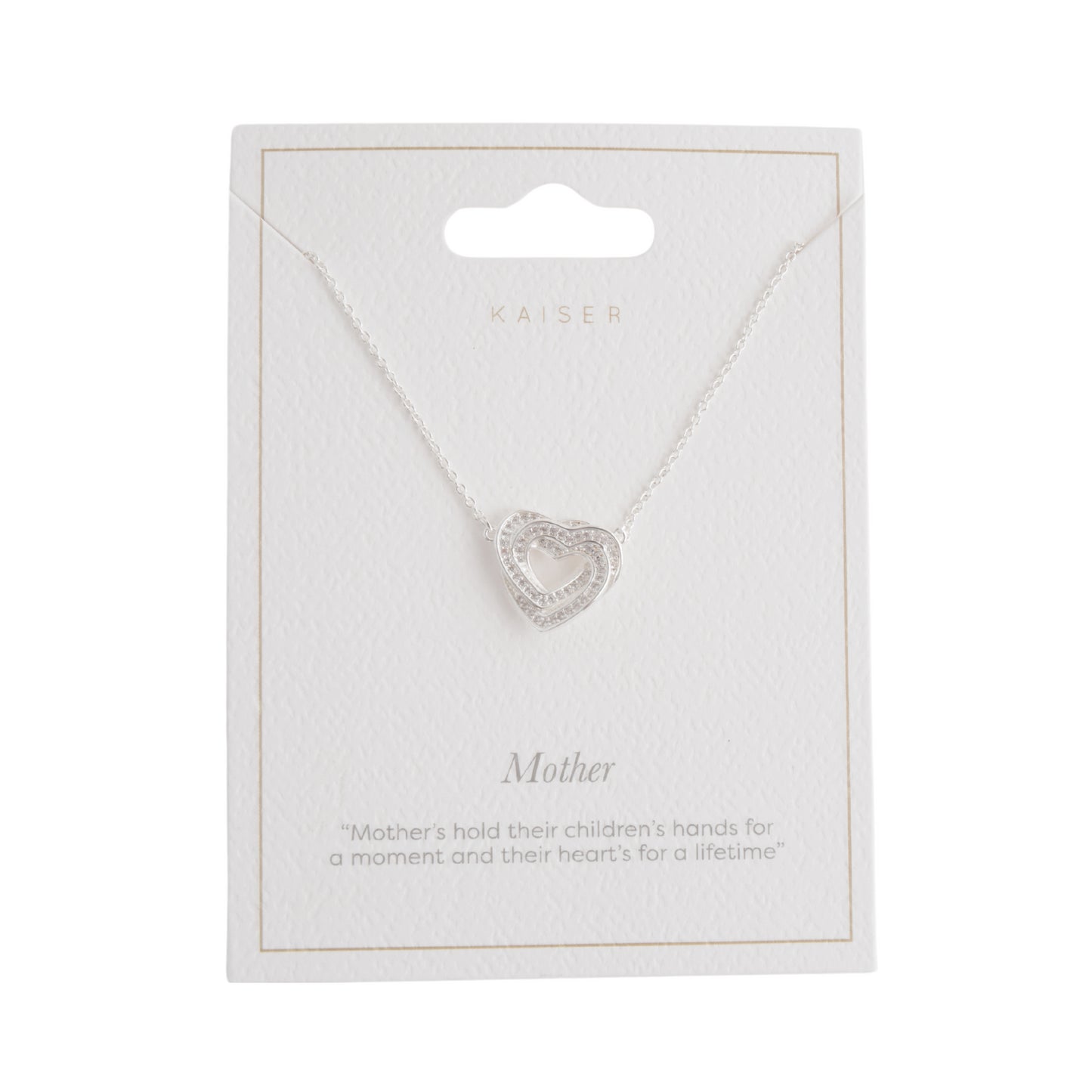 Silver Necklace - Heart