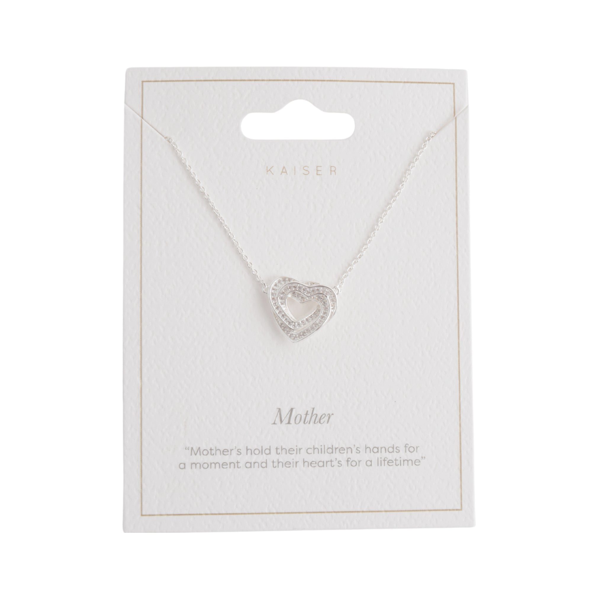 Silver Necklace - Heart