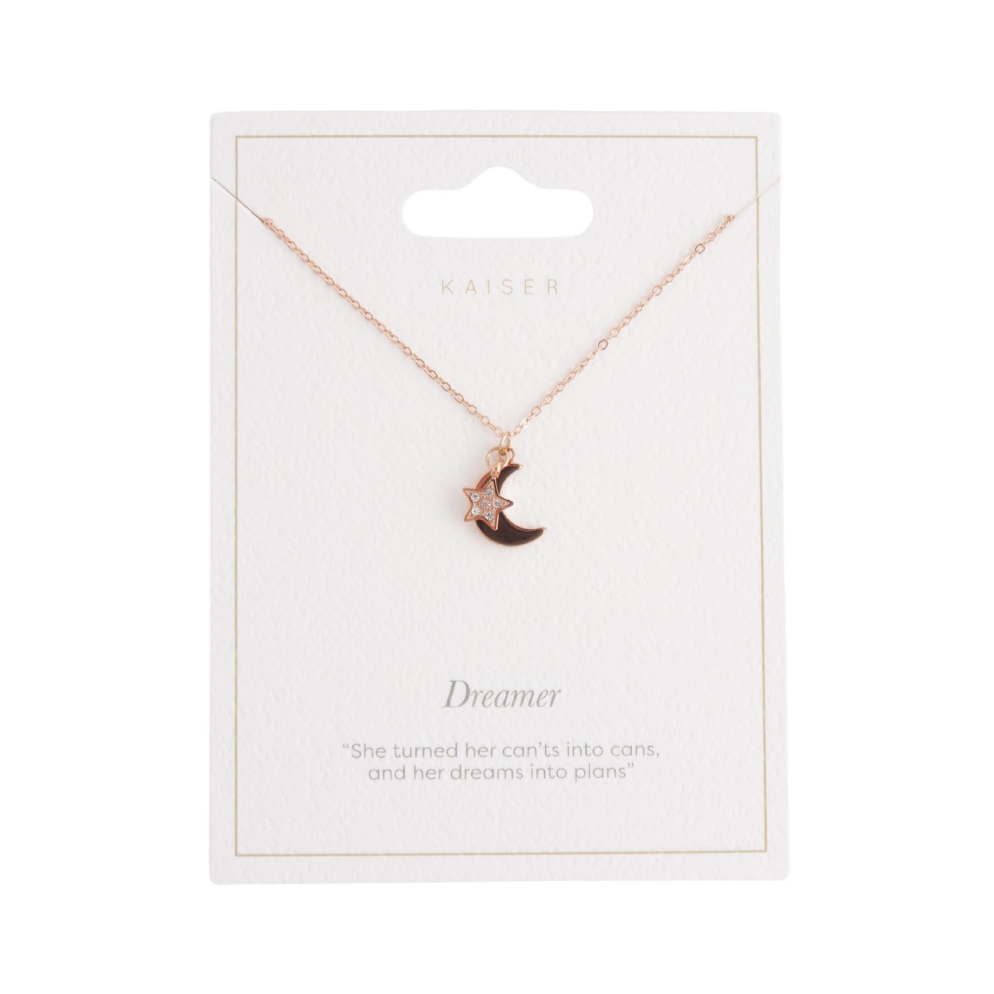 Rose Gold Necklace - Celestial