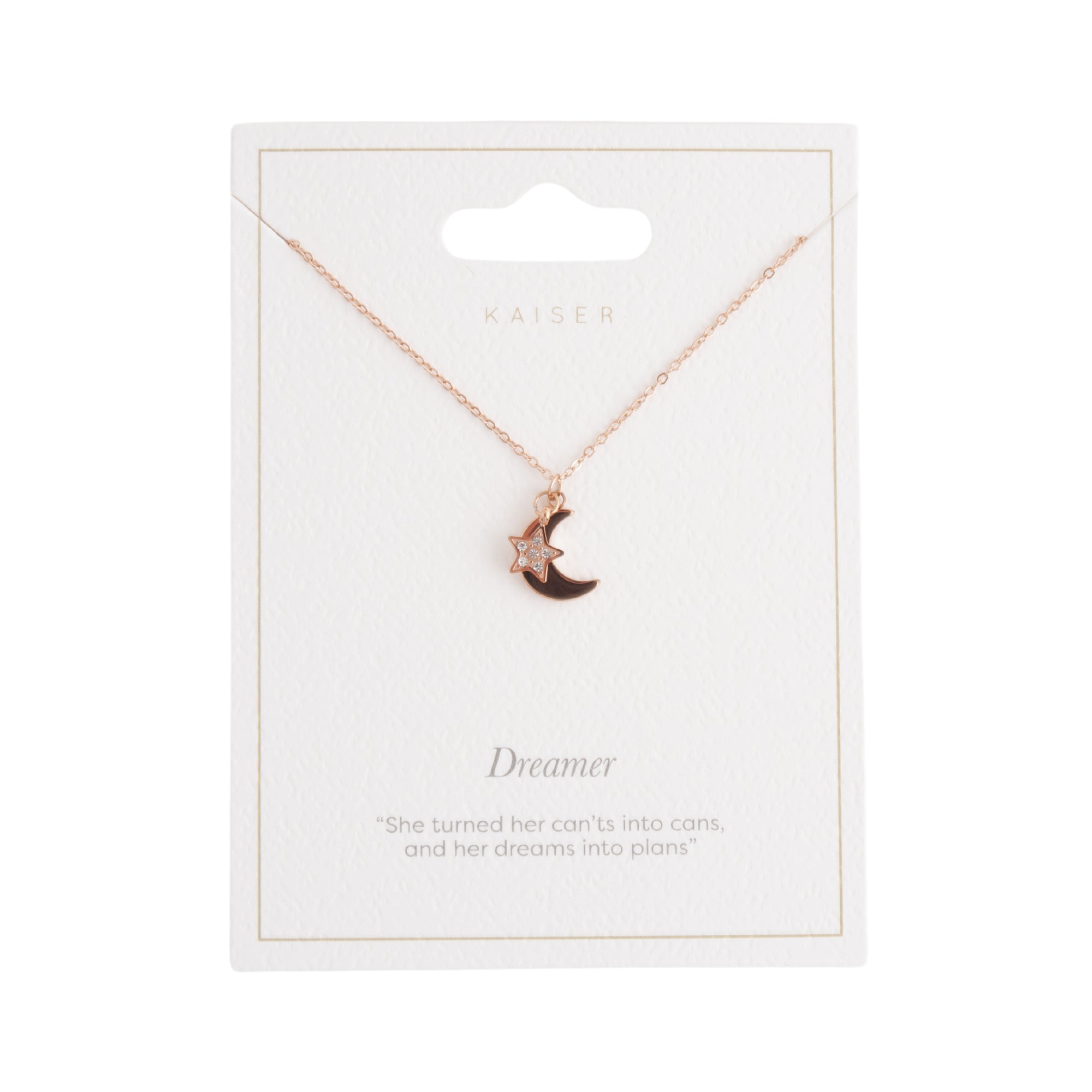 Rose Gold Necklace - Celestial