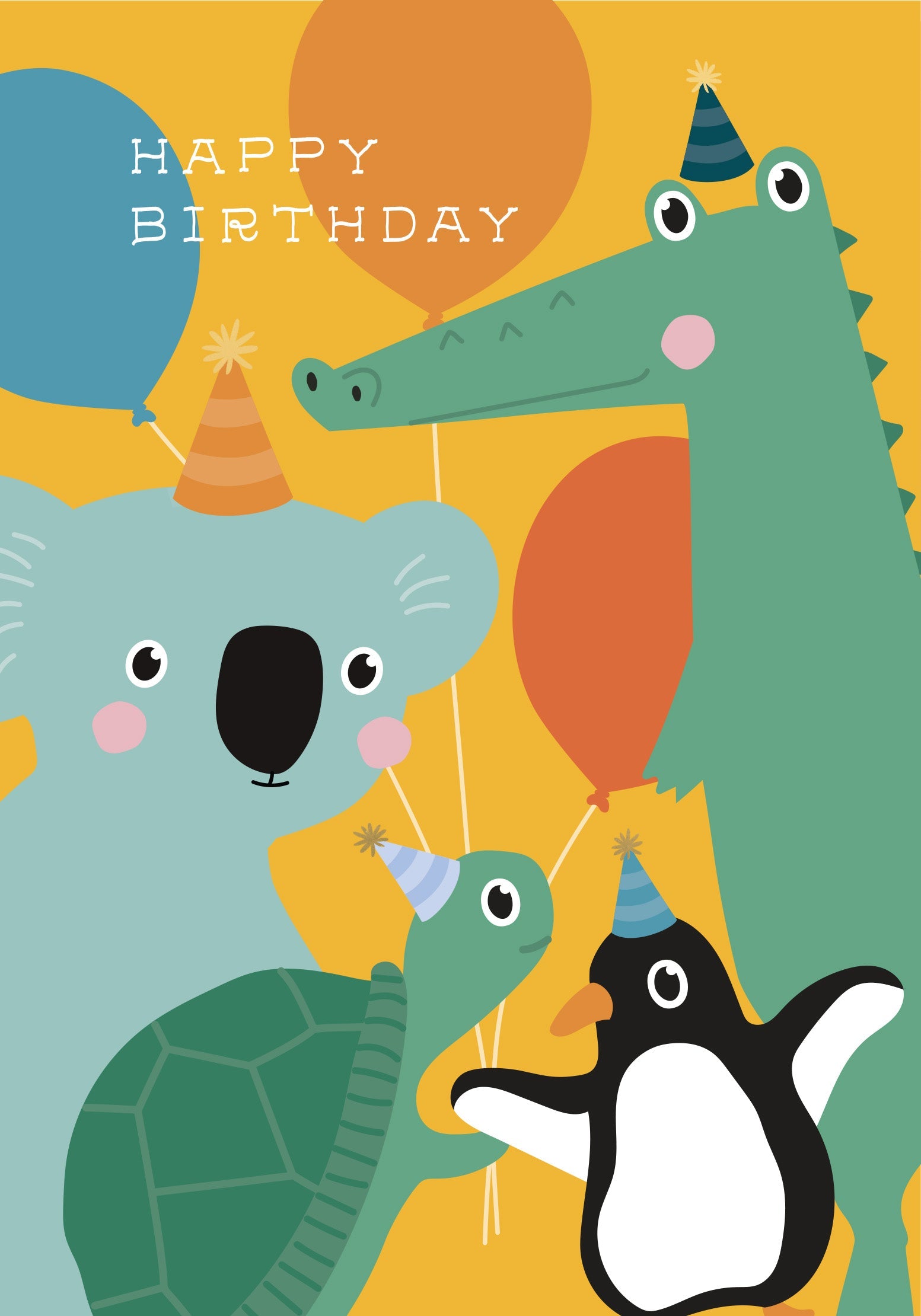 Greeting Card Explorer Mates - Birthday Bunch