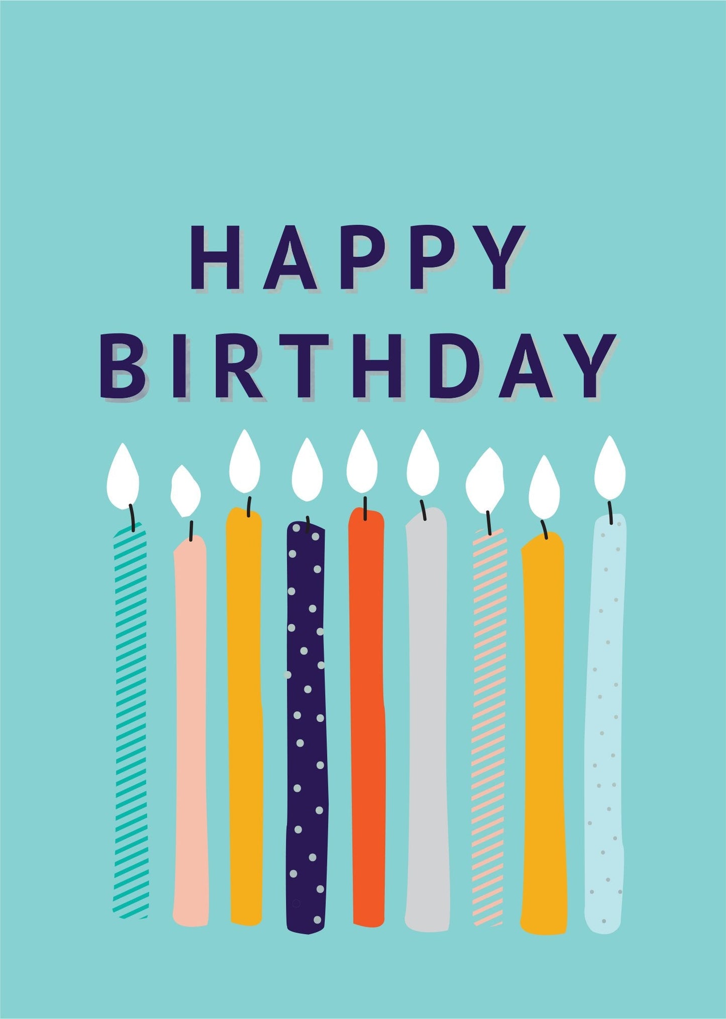 Birthday Card - Birthday Candles