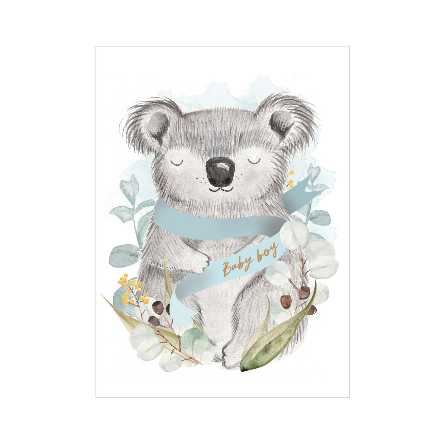 Greeting Card BABY - BABY KOALA