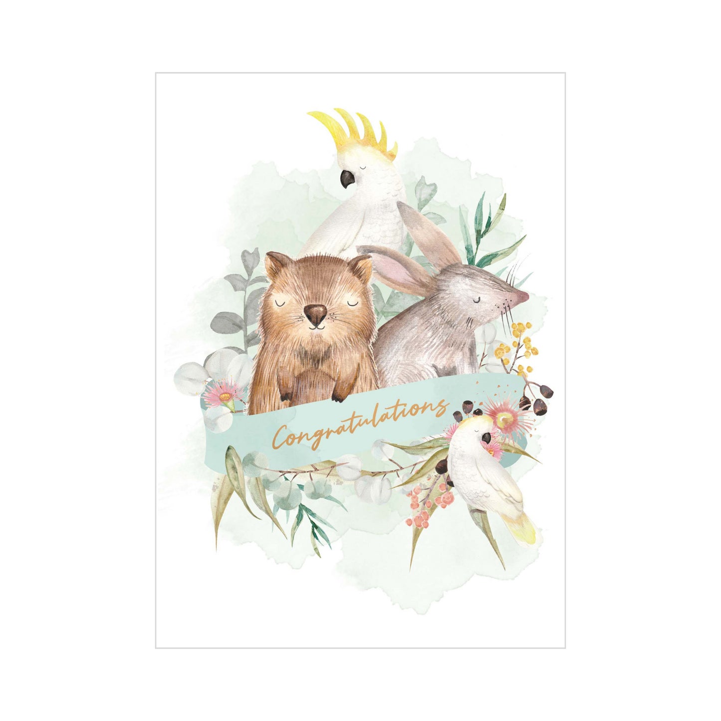 Greeting Card BABY - AUSTRALIANA