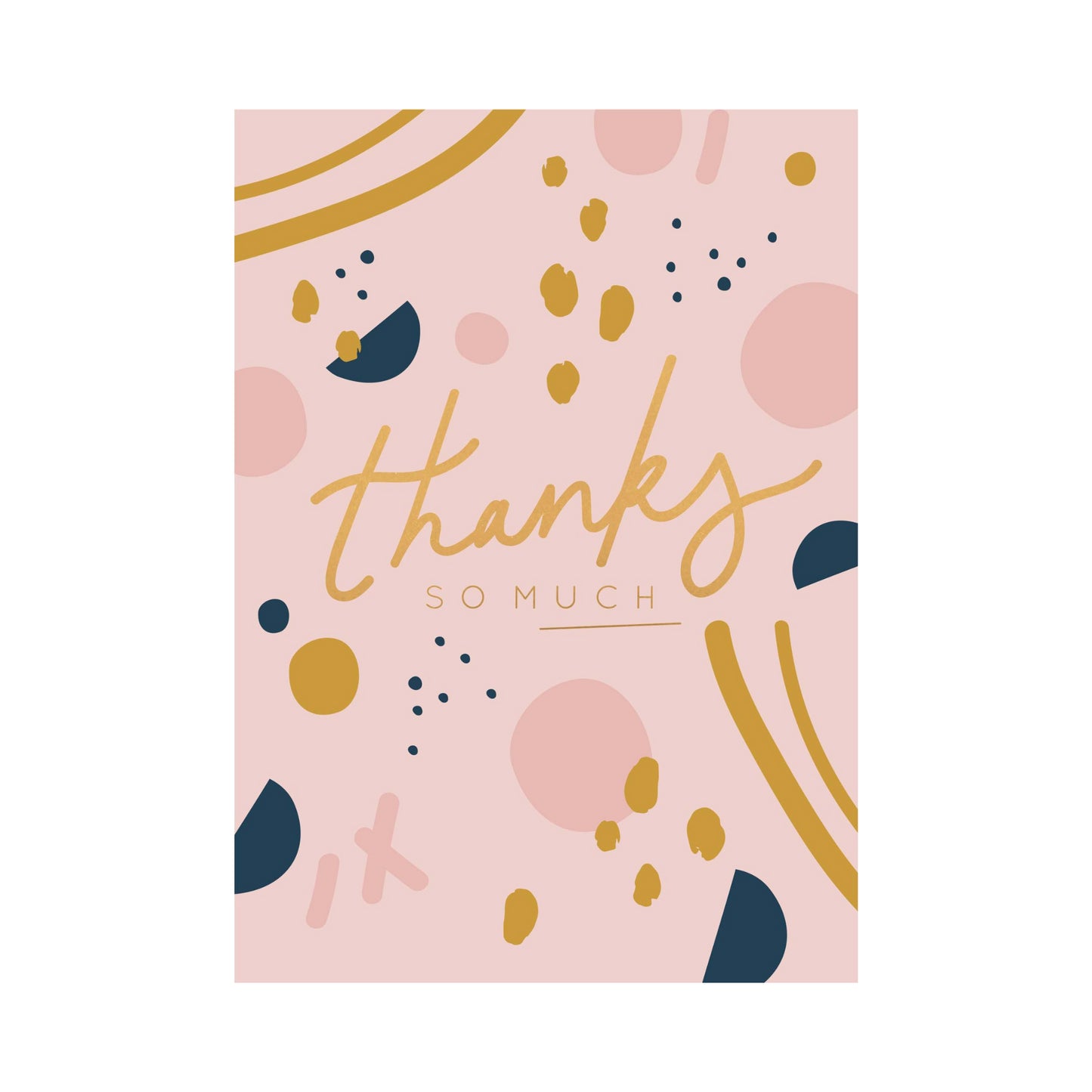 Greeting Card THANK YOU - THANKS