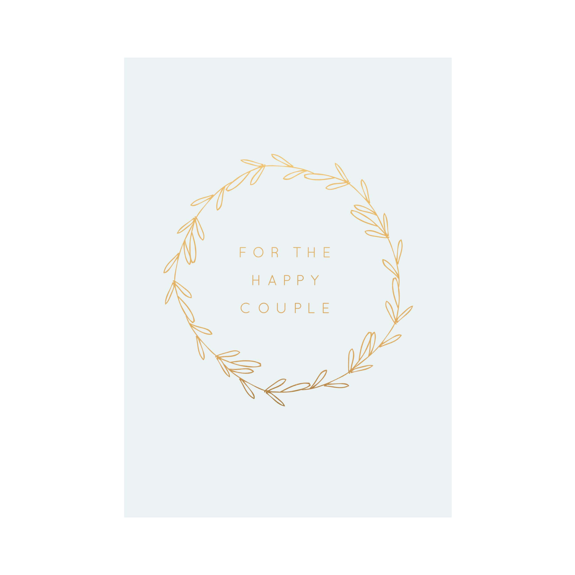 Greeting Card WEDDING - HAPPY COUPLE