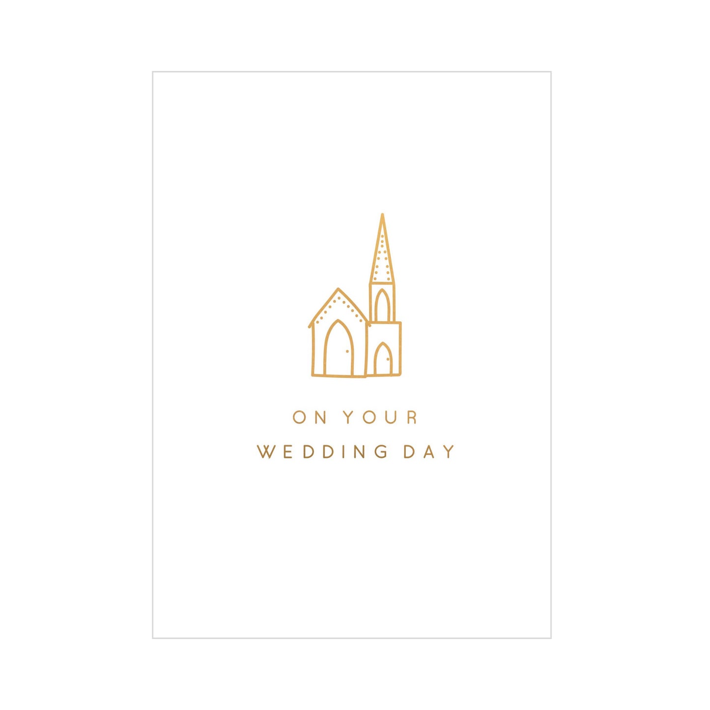 Greeting Card WEDDING - WEDDING DAY