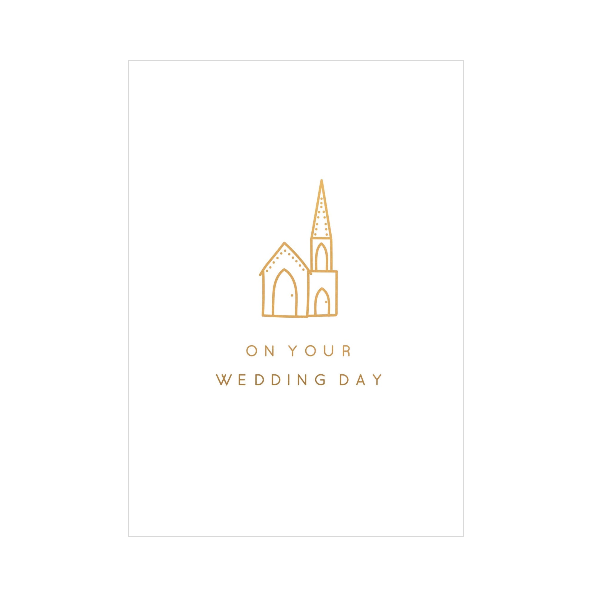 Greeting Card WEDDING - WEDDING DAY