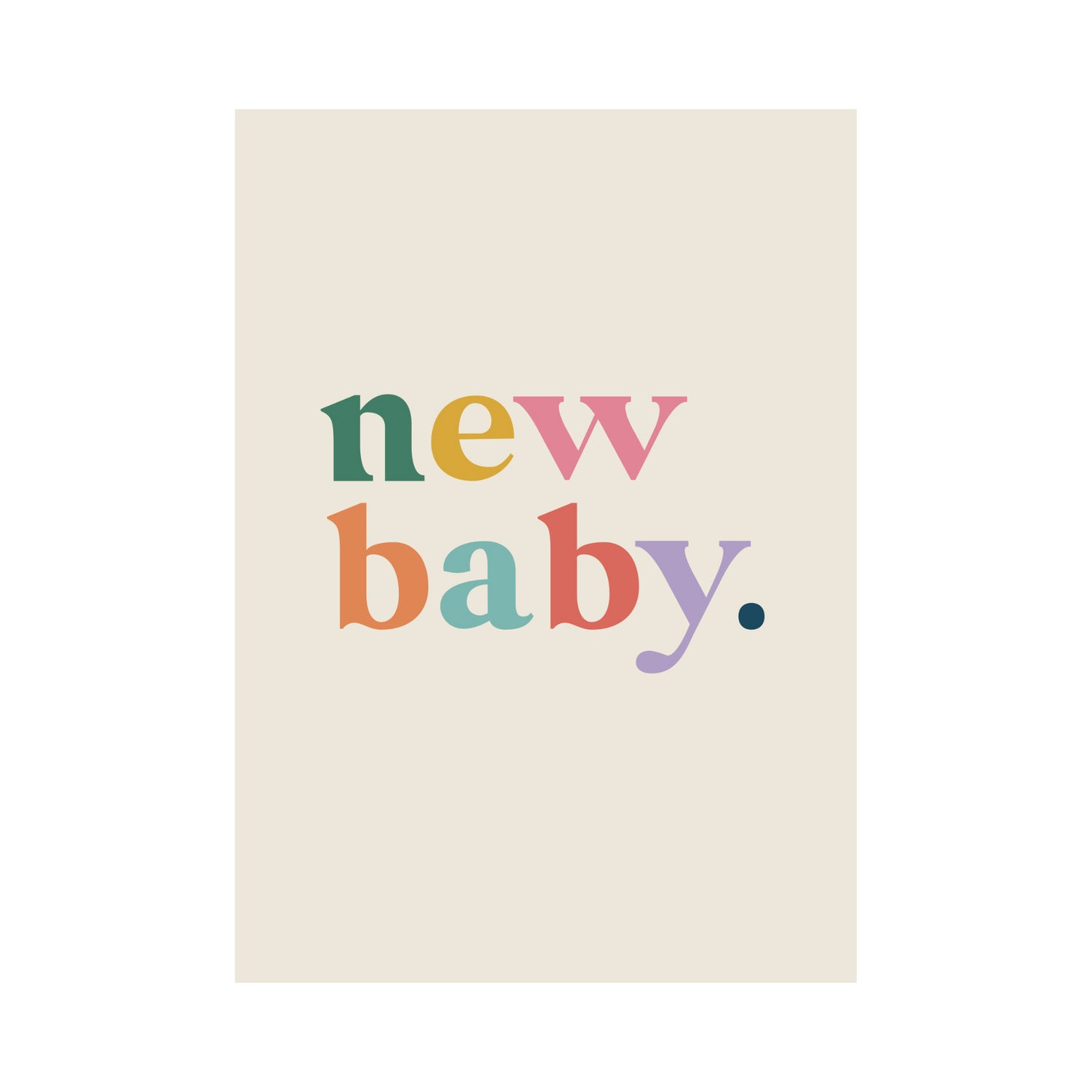 Stationery & Wrap - Cards - Baby