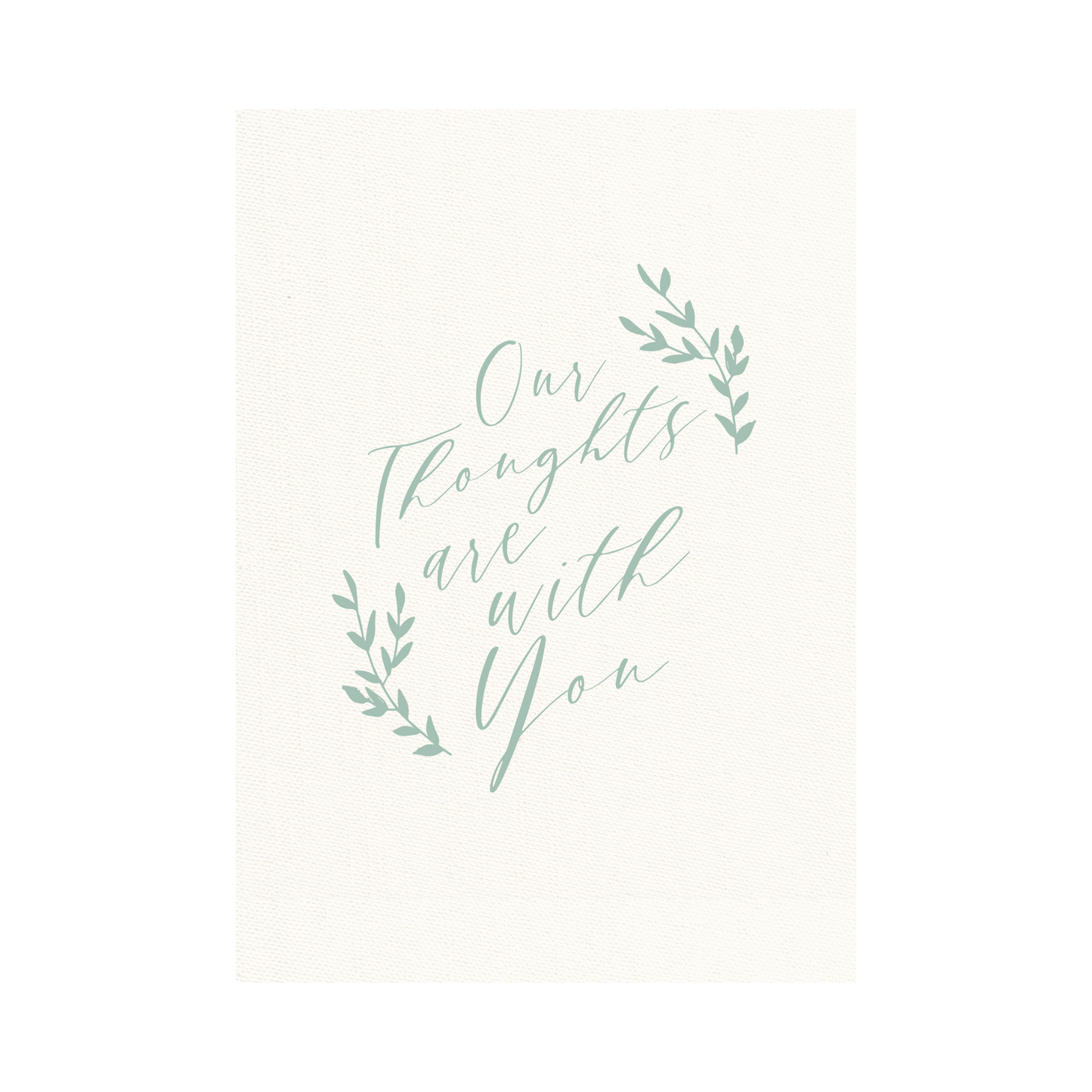 Greeting Card Thinking Of You - Thoughts With You