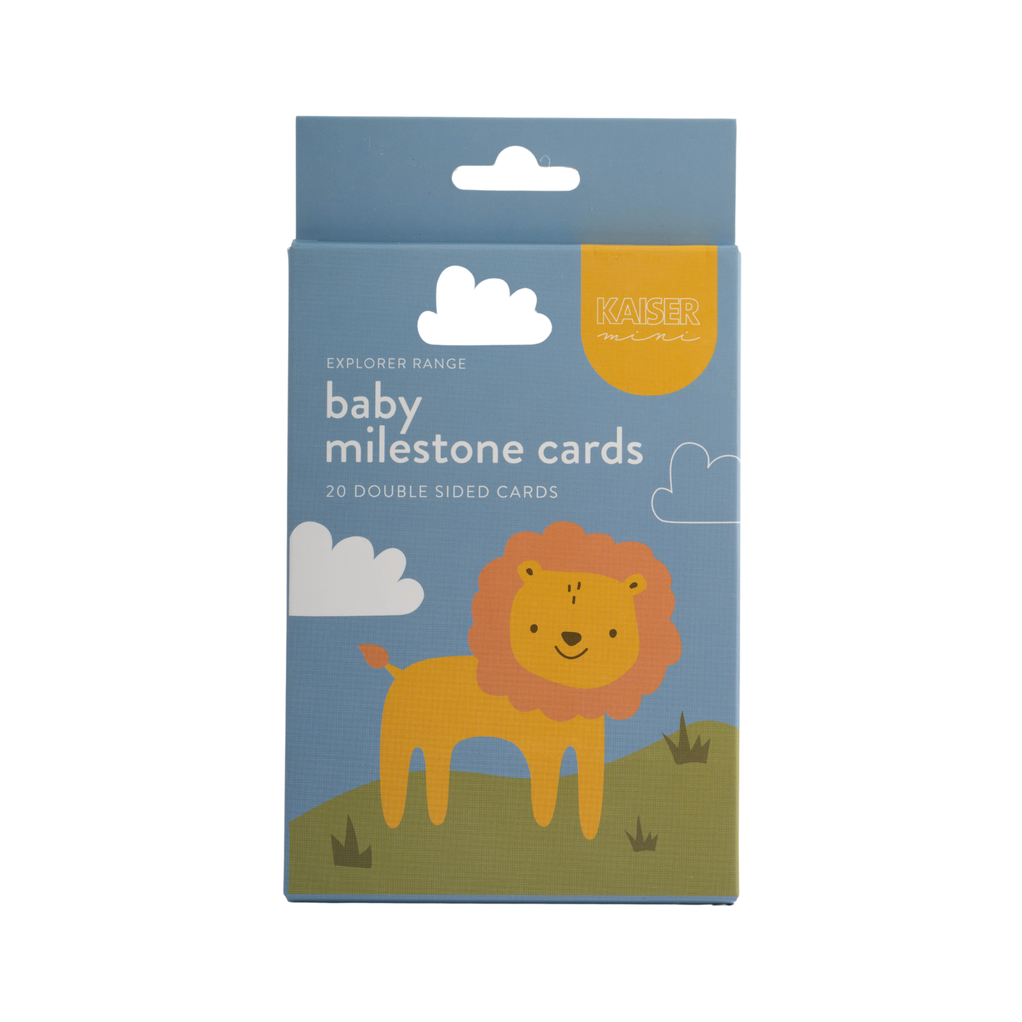 Baby Milestone Cards - Lion