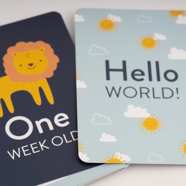 Baby Milestone Cards - Lion