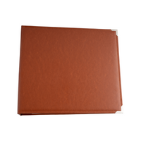 Leather D-Ring Album - Tan