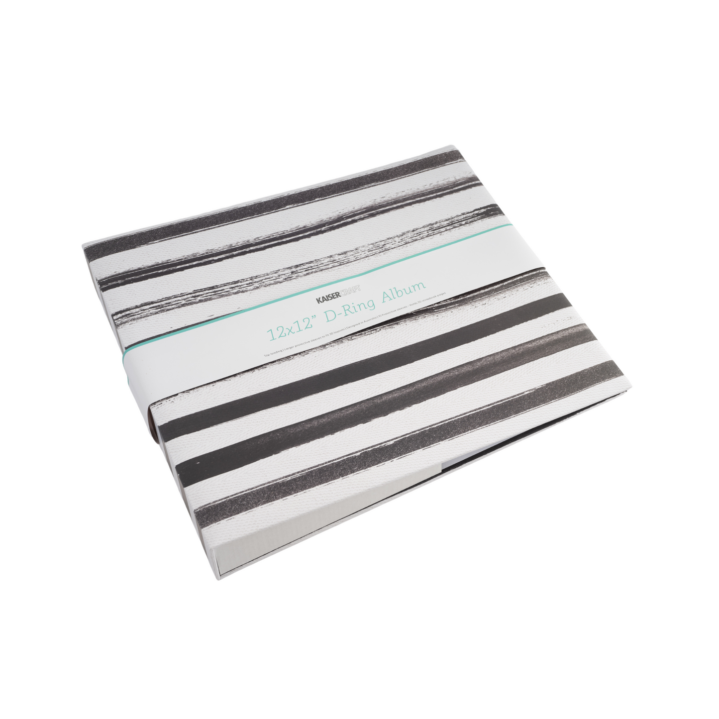 Printed D-Ring Album - Stripes