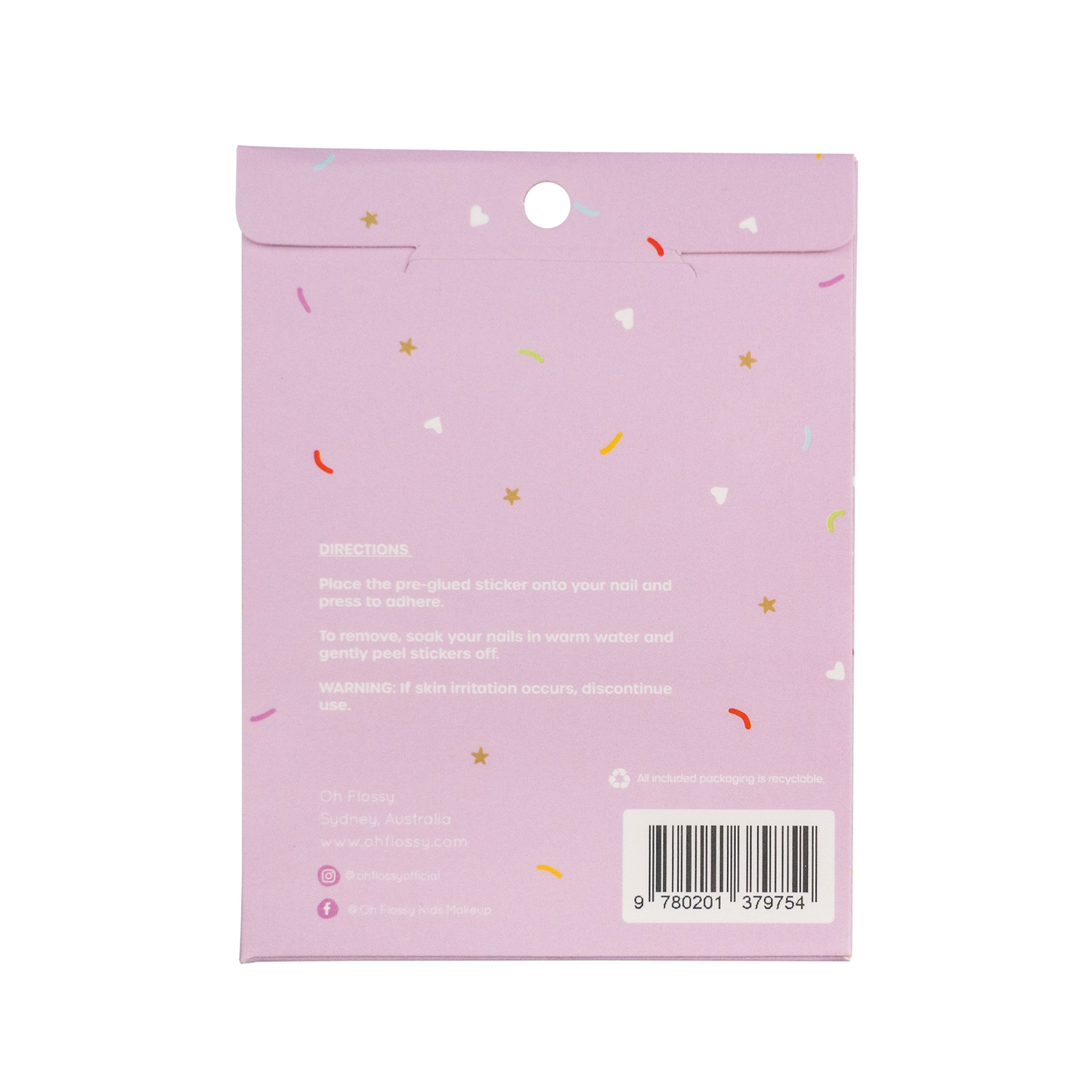 Oh Flossy Nail Stickers - Sweets