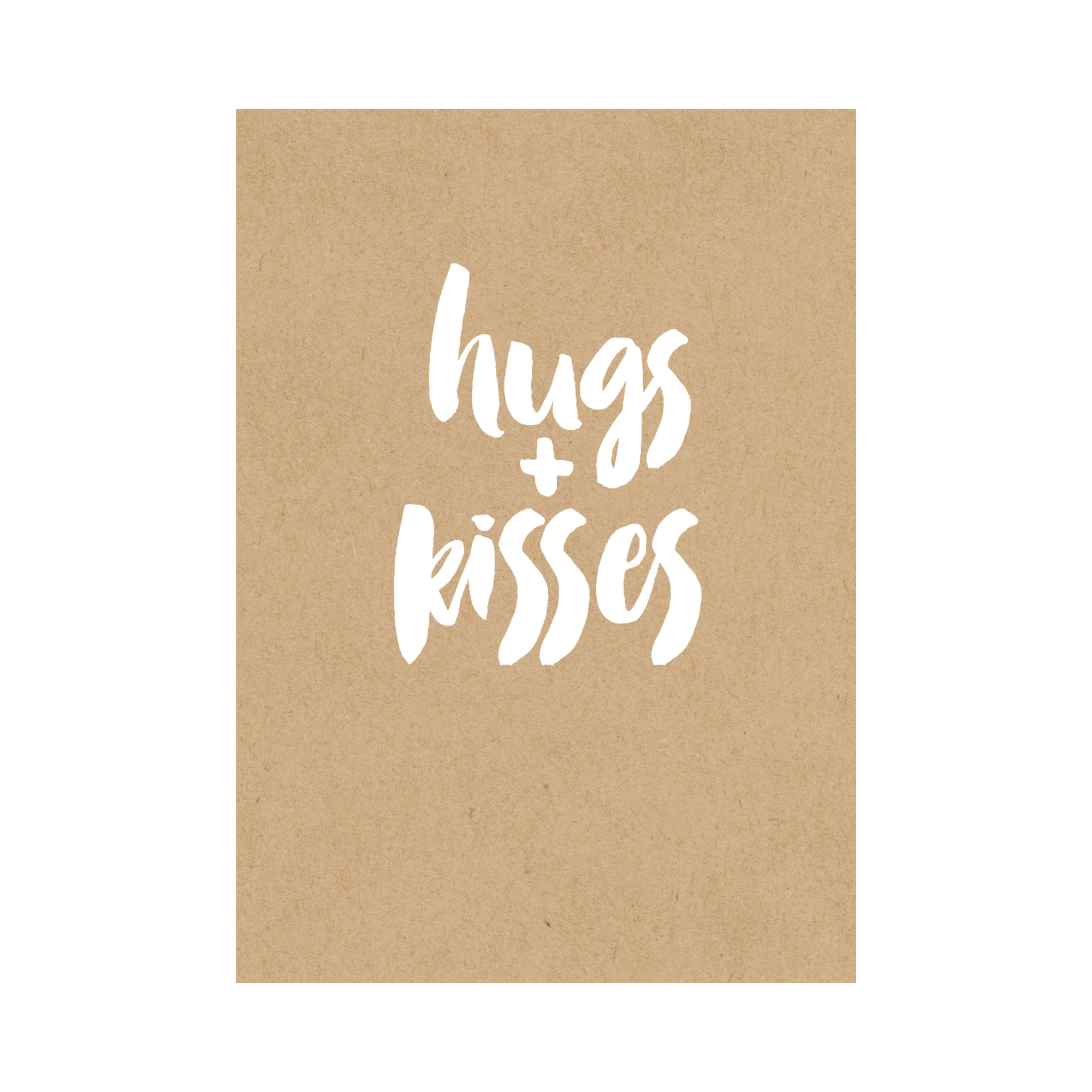 Greeting Card CELEBRATE - HUGS & KISSES