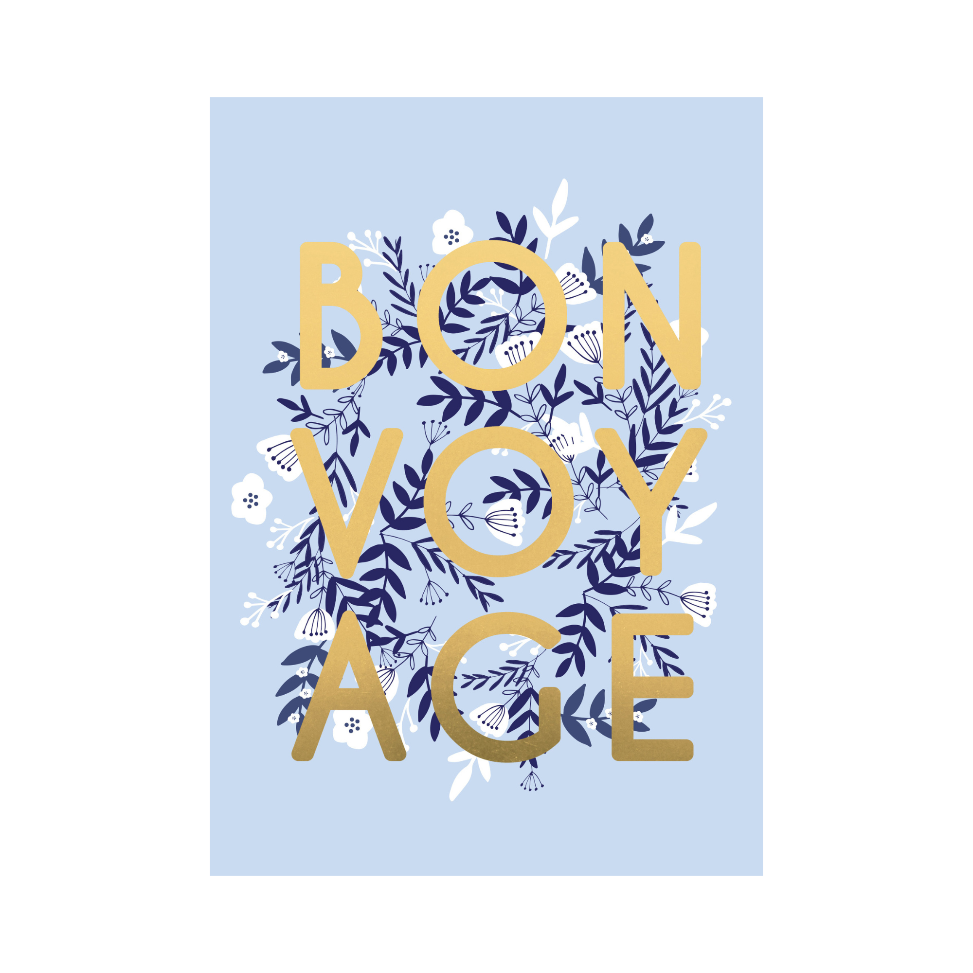 Greeting Card CELEBRATE - BON VOYAGE