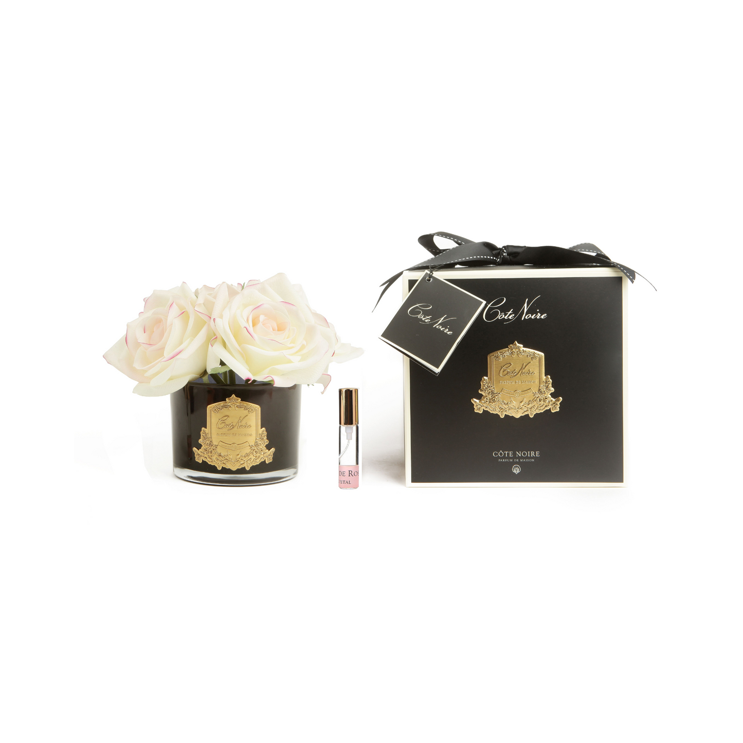 Cote Noire Perfumed Natural Touch Black - 5 Roses Pink Blush