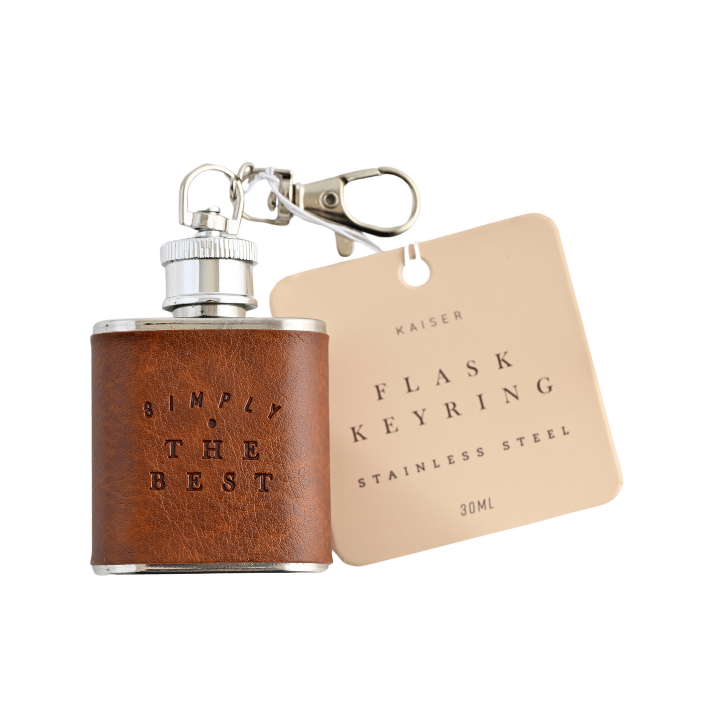 Flask Keyring - The Best