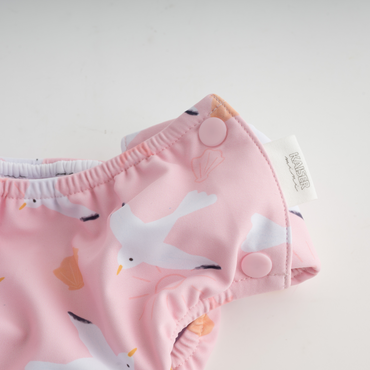 Baby Swim Nappy Coverup -1y Seagulls