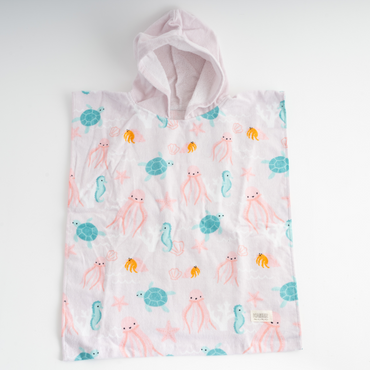 Baby Hooded Beach Towel - Reef Pals